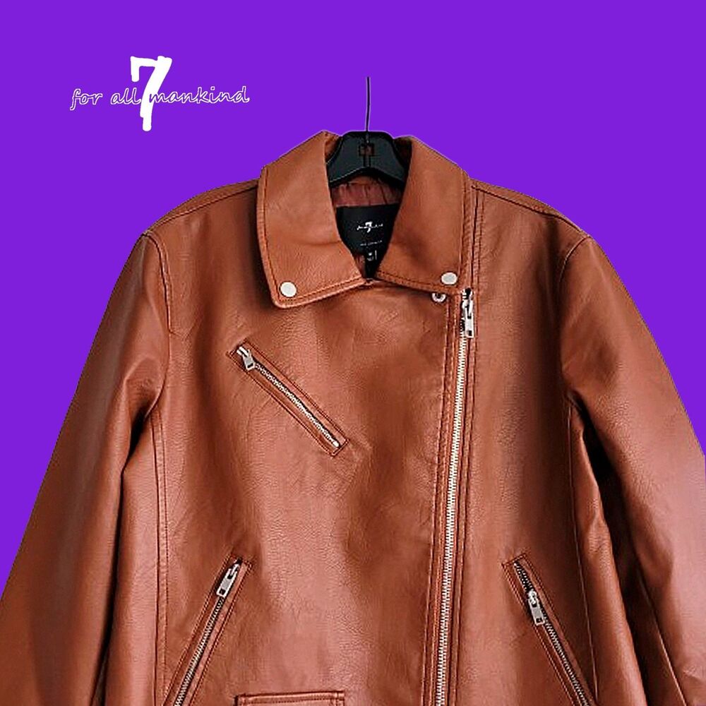 7 for All Mankind NEW Y2K Oversize Various Zipper… - image 2